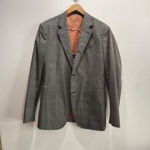 ALEXANDER McQUEEN Skull Pattern Blazer               Size-Italian 48